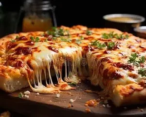 Cream Melt Pizza