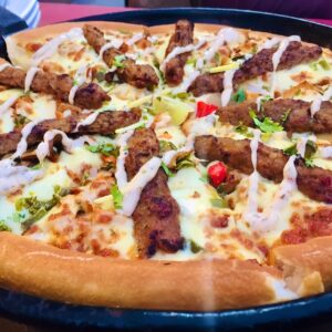 Kabab Crust Pizza