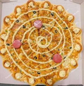 Kabab Crown Crust Pizza
